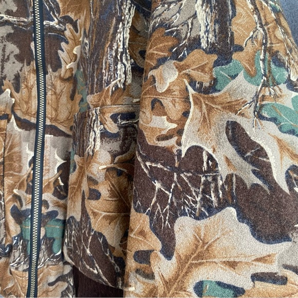 Vintage Men's Woolrich Camo Bomber Jacket 3XL - Picture 4 of 10